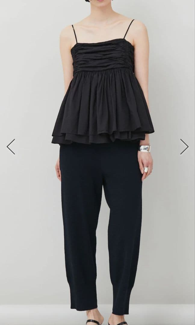 【Curensology】 カレンソロジー レイヤードキャミソール