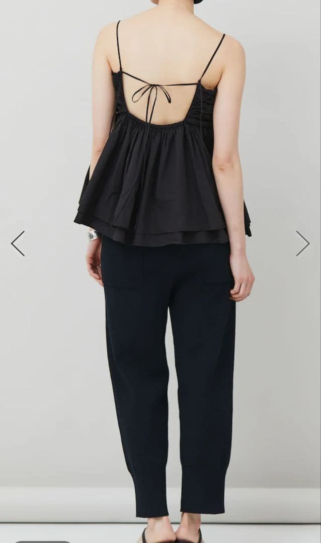 【Curensology】 カレンソロジー レイヤードキャミソール