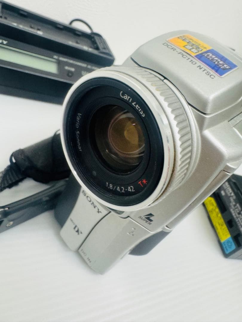 【希少】SONY DCR-PC110 MiniDV デジタルビデオ 動作確認済