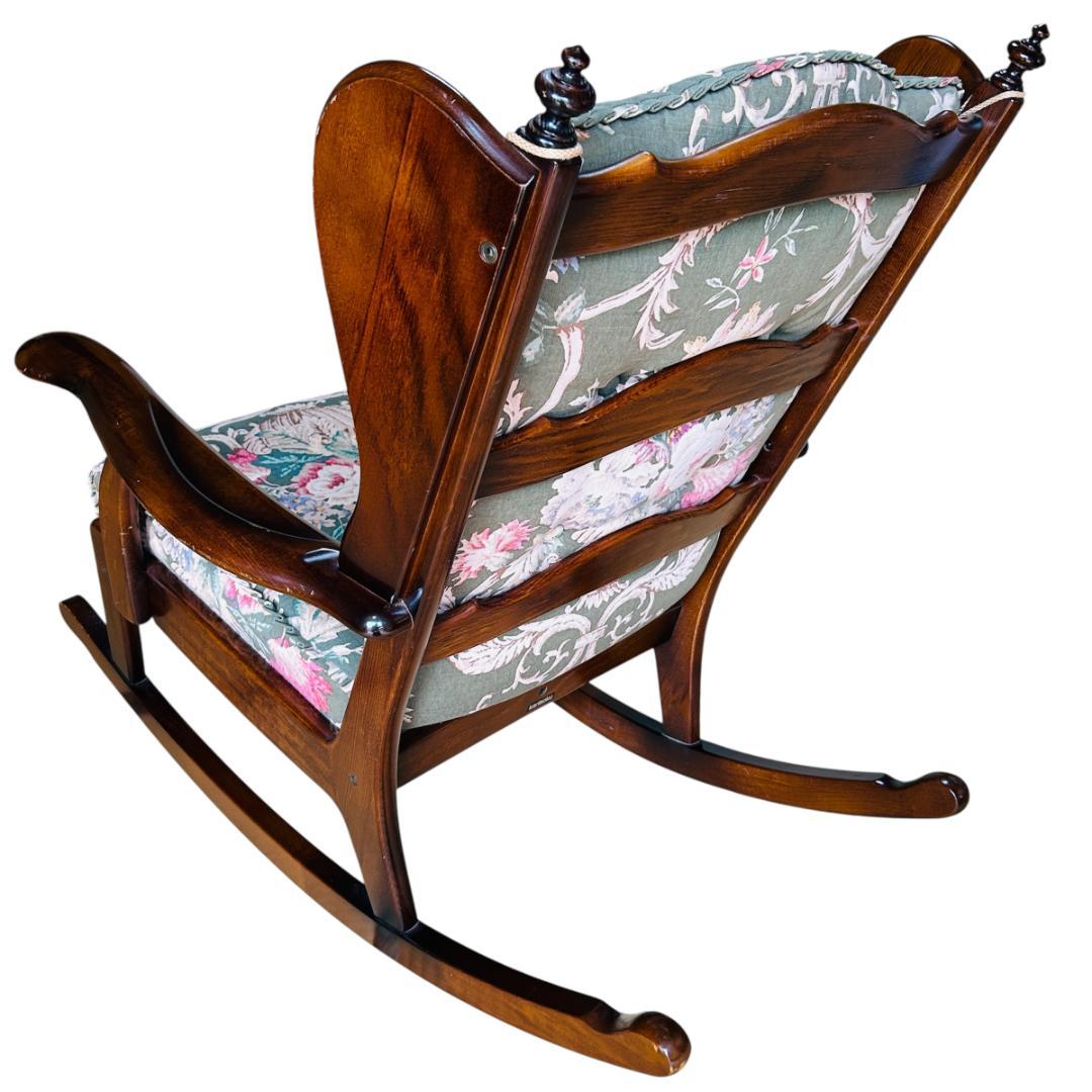 カリモク ロッキングチェア RC6002GK ブナ材 両ウイング ハイバック