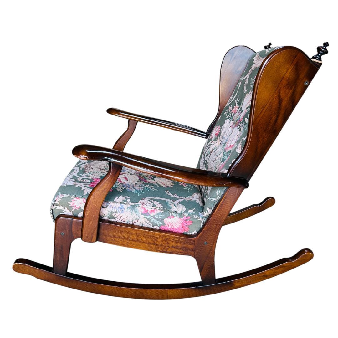 カリモク ロッキングチェア RC6002GK ブナ材 両ウイング ハイバック