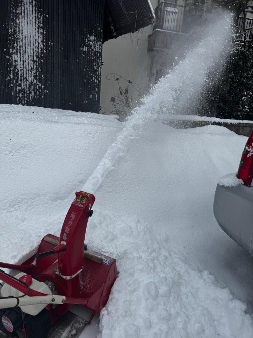 オガワ　ハンディ―ラッセル除雪機　HR-450　引取限定