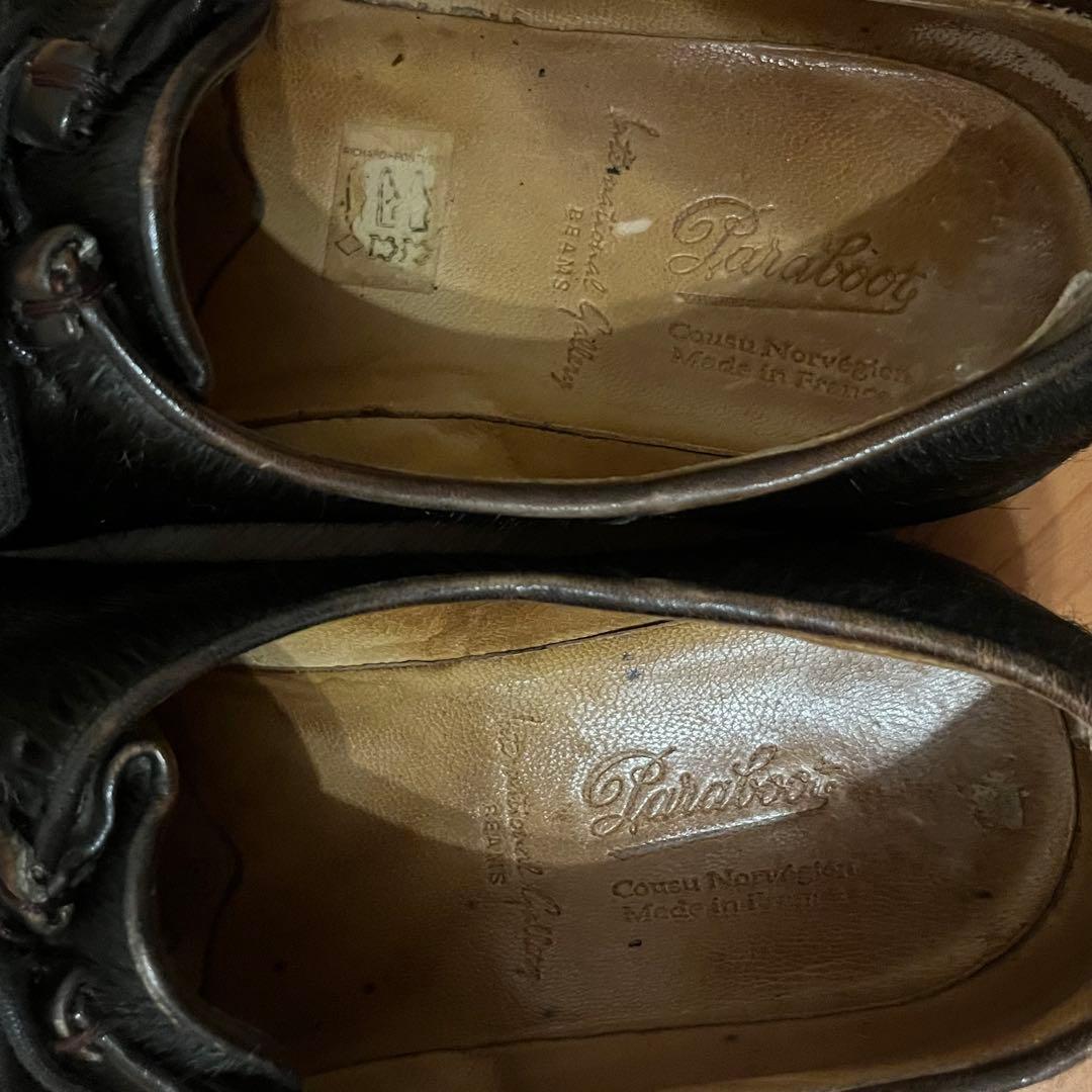 レア Paraboot パラブーツ pony オールポニー ブラック 39.5