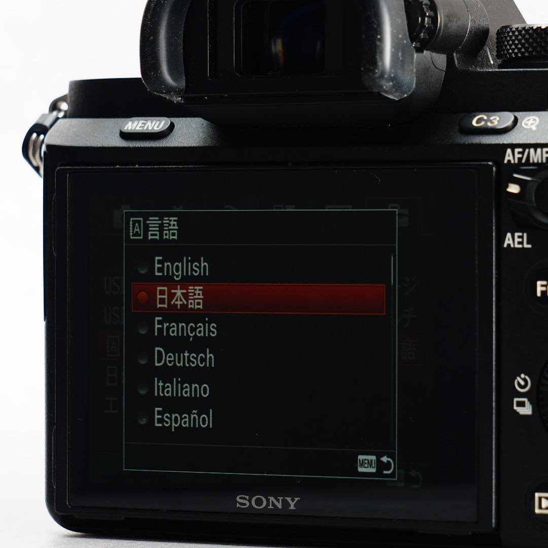 うた フルサイズ入門の決定版！SONY α7II完動品 ILCE-7M2K