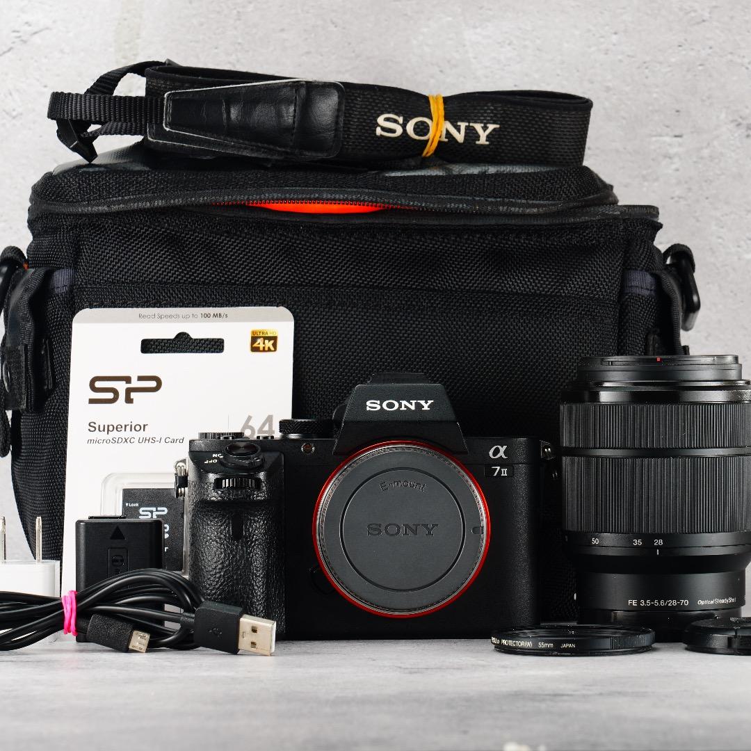 うた フルサイズ入門の決定版！SONY α7II完動品 ILCE-7M2K