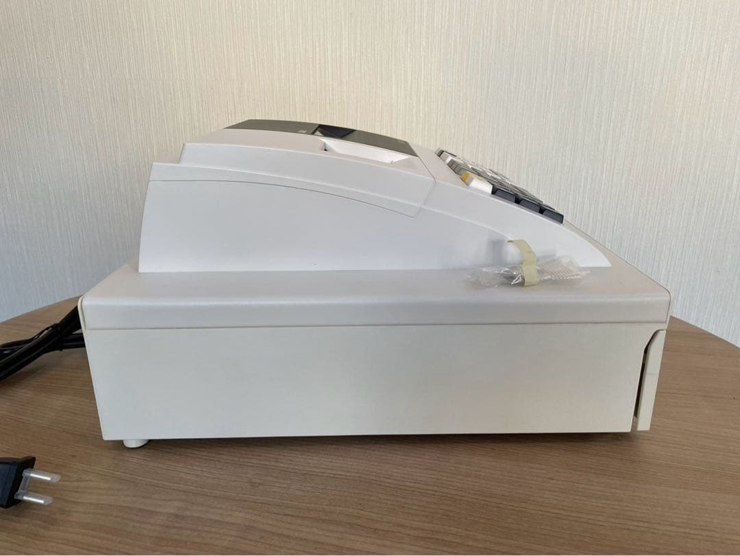 【美品】CLOVER JET120普通紙レジスター　鍵付き