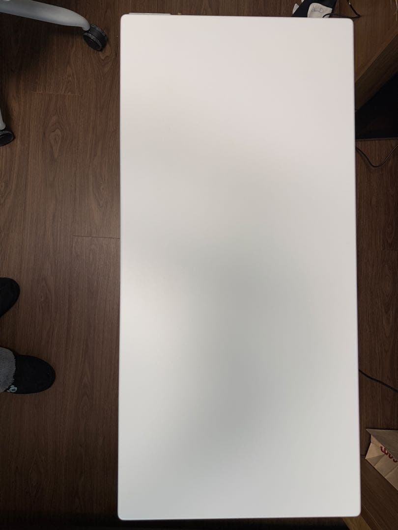 バウヒュッテ　PCワゴン　ラック　ホワイト　ラージサイズ