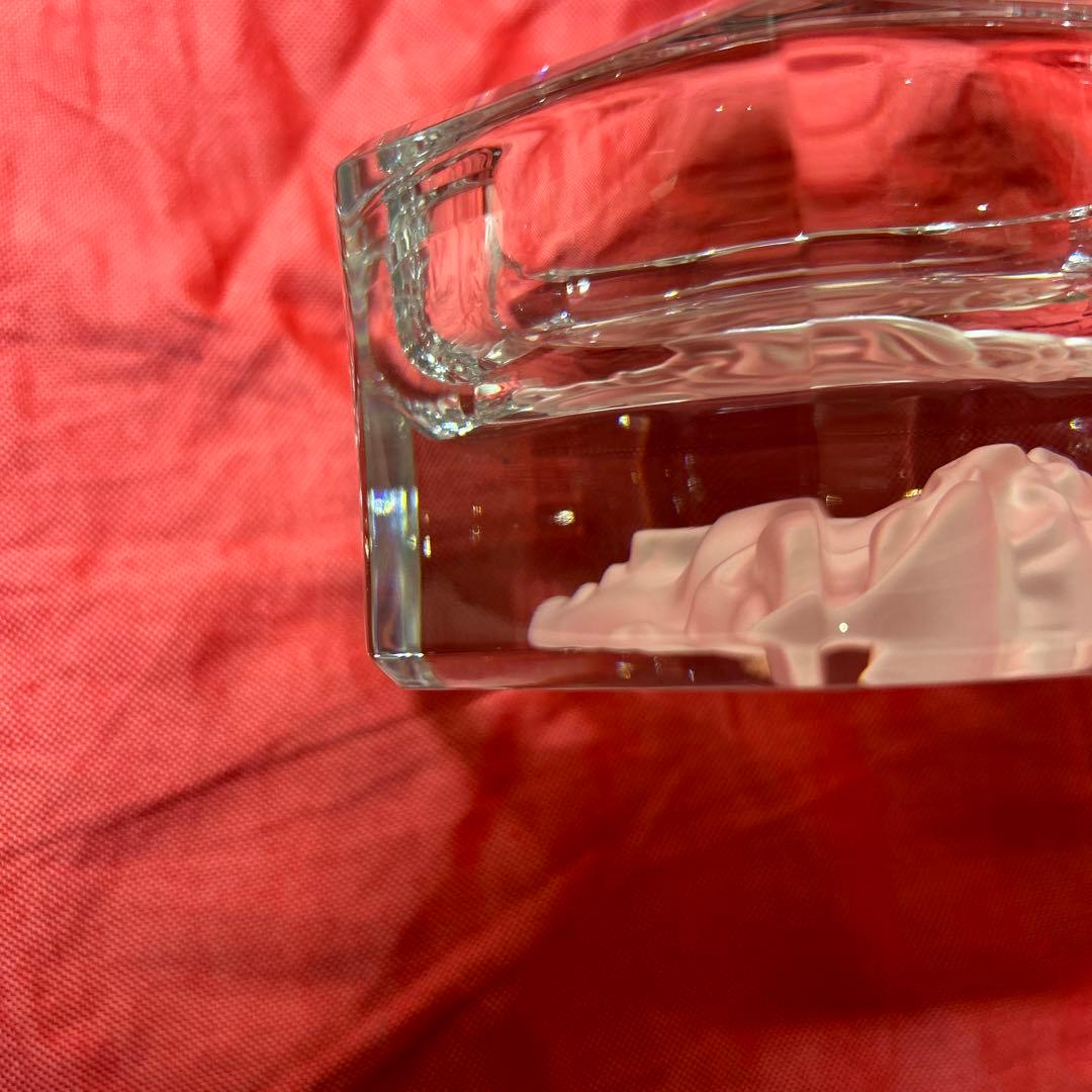 美品 VERSACE 大型　メドゥーサクリスタルアッシュトレイ 13cm