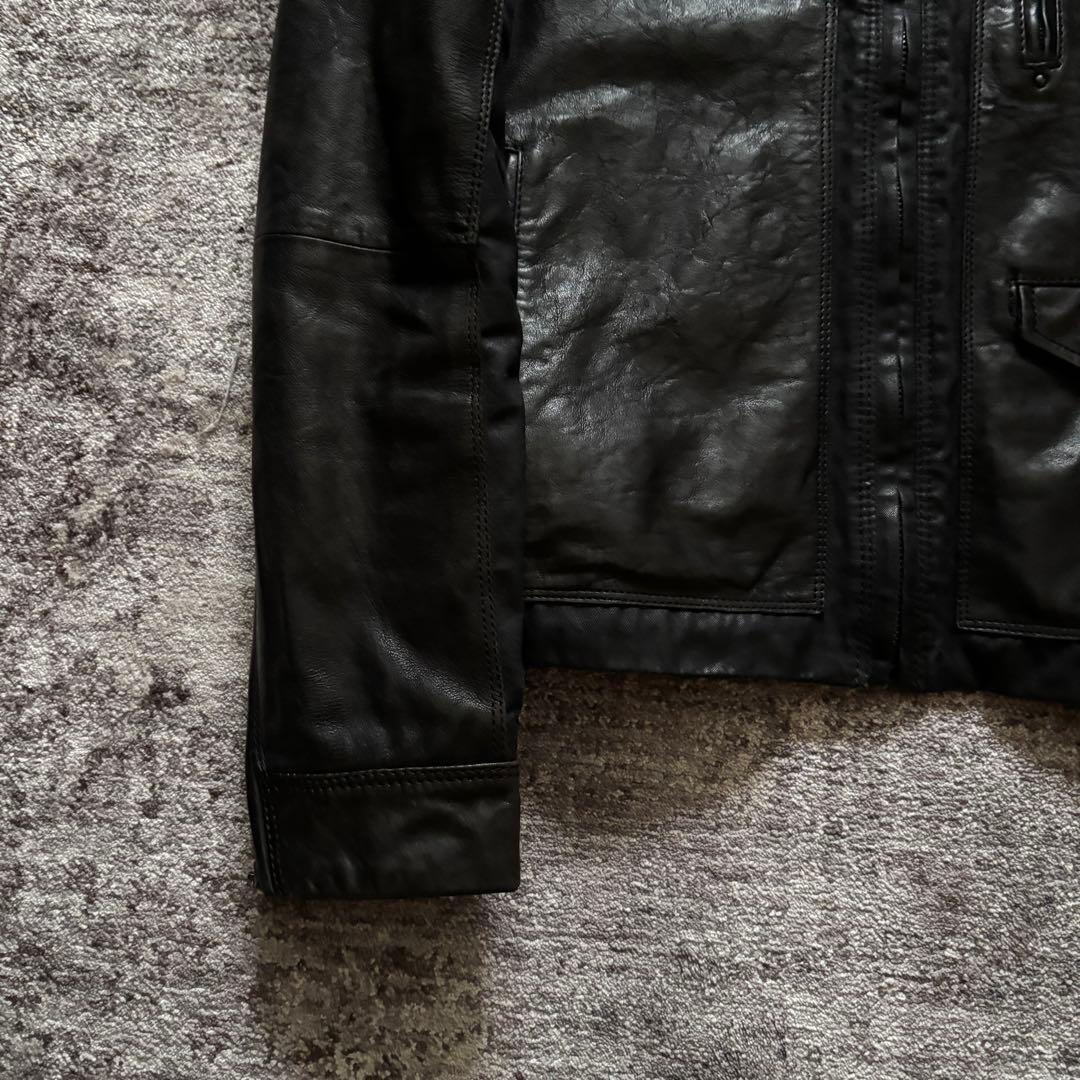 archive replay コーティング 切り替え レザージャケットhedi