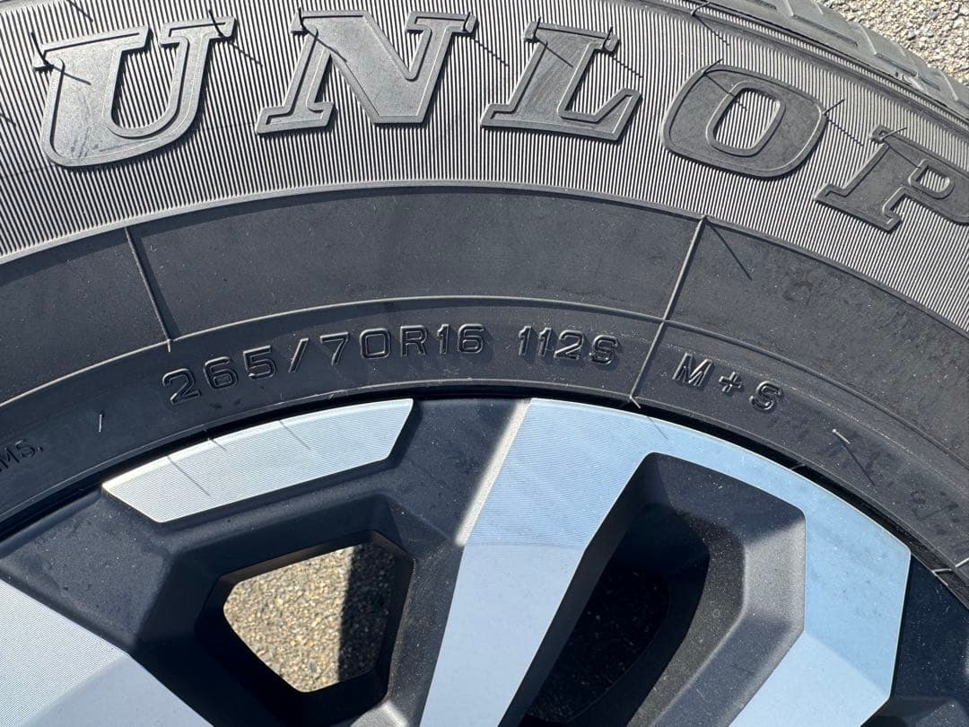 再再販ランクル70 GDJ76W 純正5本タイヤホイールセット265/70R16