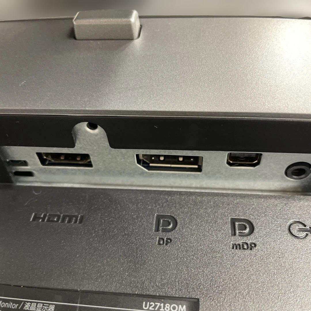 PCモニター DELL U2718QM 4K 2019年製