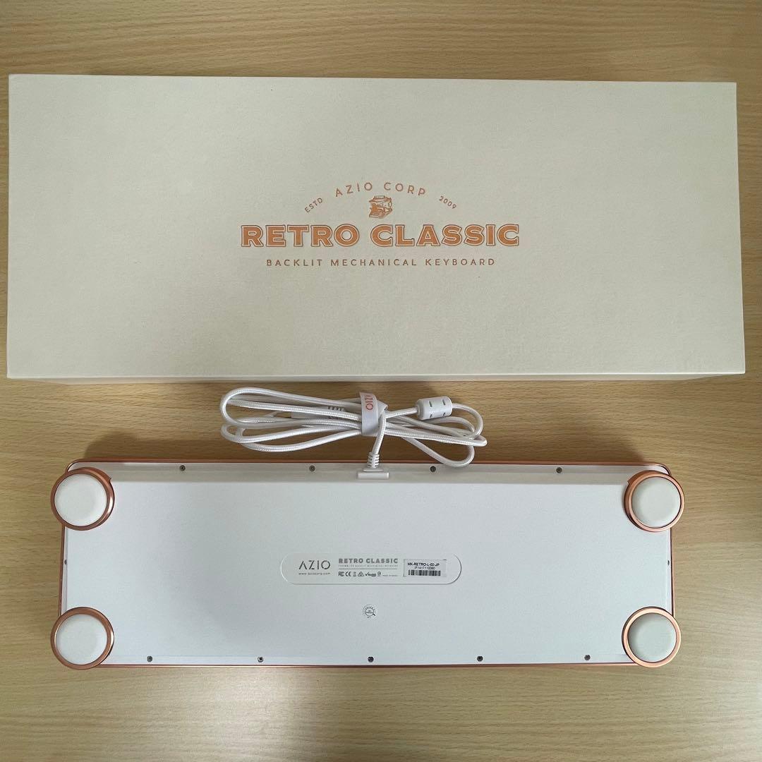 AZIO RETRO CLASSIC メカニカルキーボード