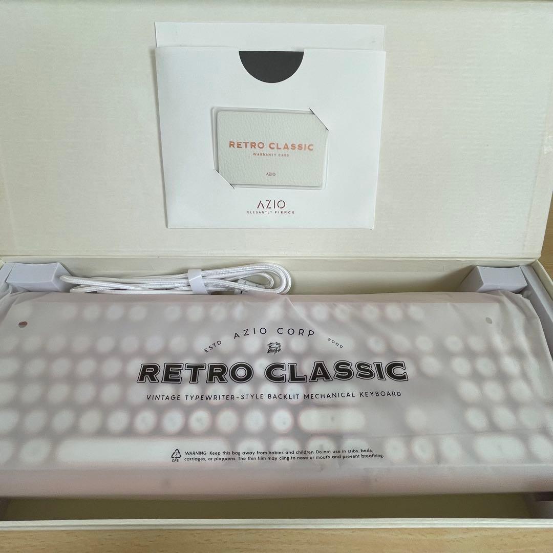 AZIO RETRO CLASSIC メカニカルキーボード