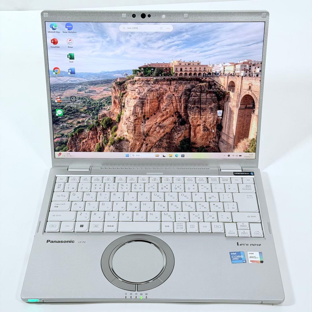 01.レッツノートCF-FV1 i5-11/16G/SSD512GB