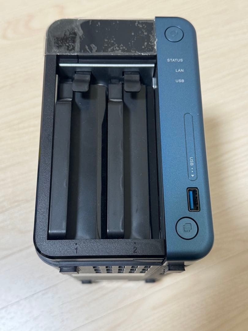 QNAP NAS TS-253be メモリー16GBにアップグレード済み