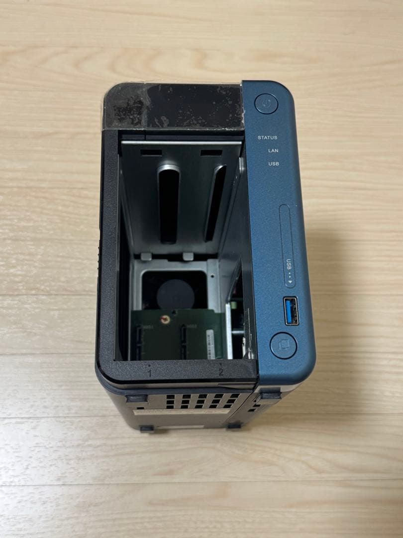 QNAP NAS TS-253be メモリー16GBにアップグレード済み