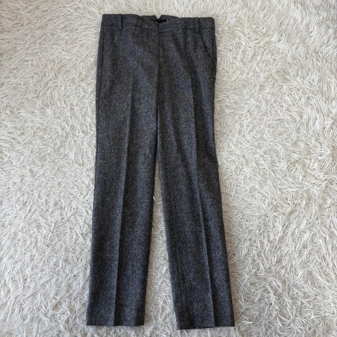 Theory✨パンツセットアップ　ツイード　2B 秋冬生地　ビジネススーツ　M