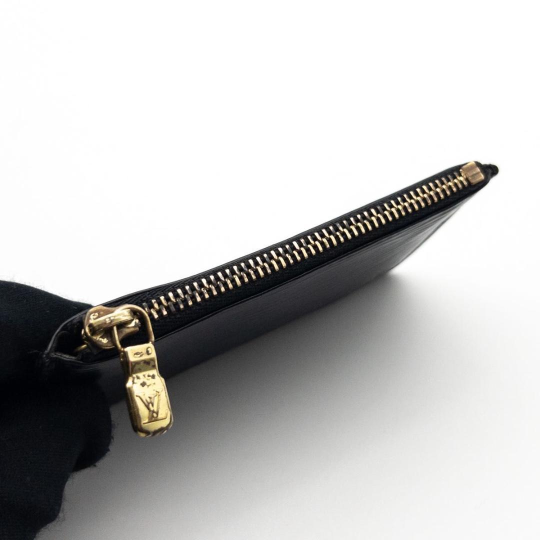 【極美品】ルイヴィトン　ポシェットクレ　エピ　ケース　小銭入れ　黒