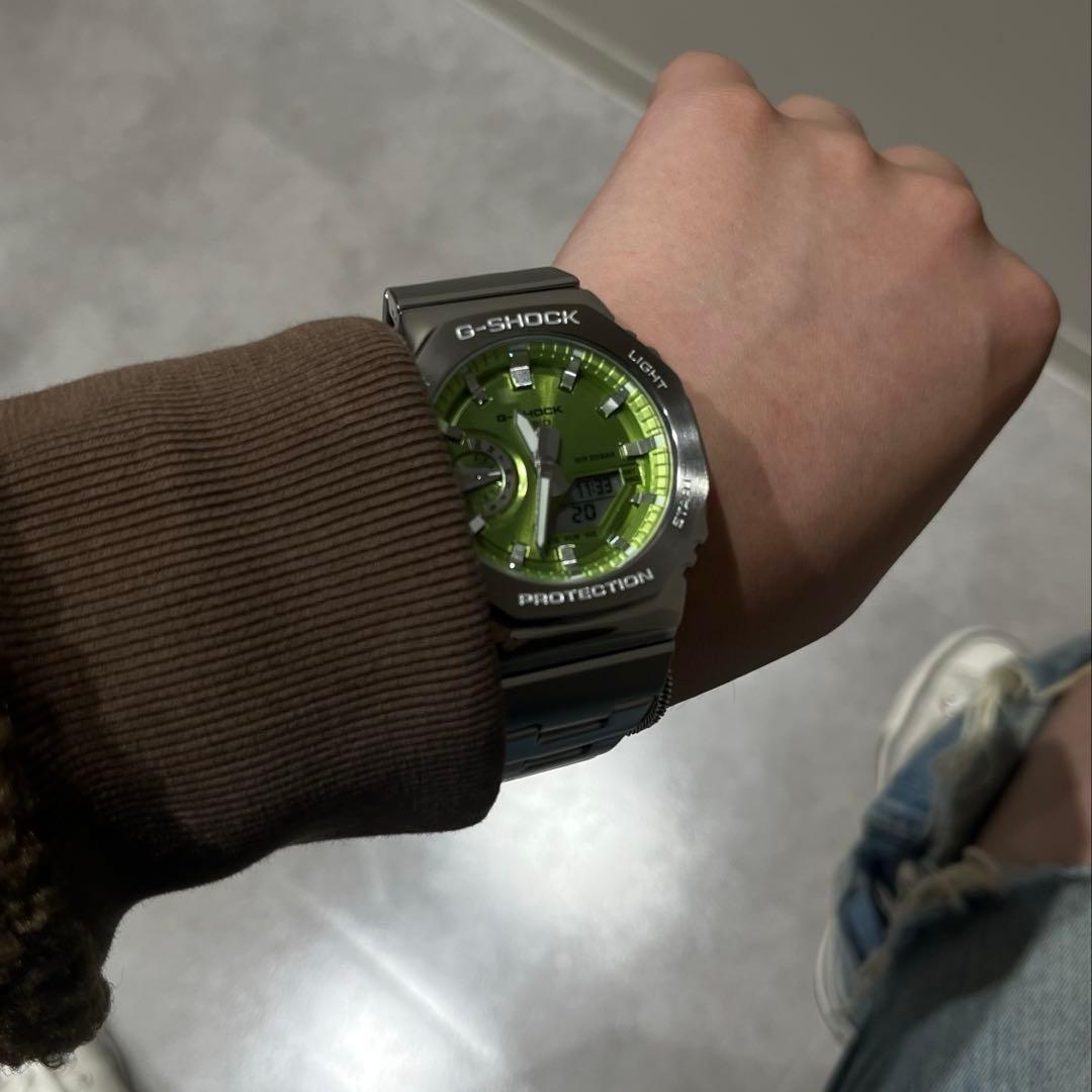 痛*ど様 【極美品！】G-SHOCK CASIO GM-2110D-3A