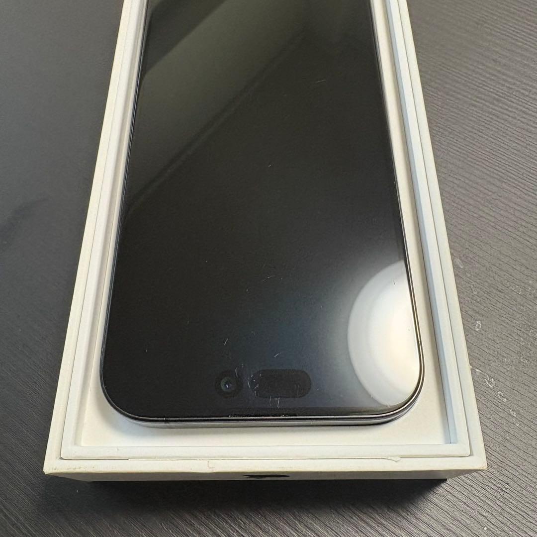 Apple iPhone15pro ブラックチタニウム 128GB