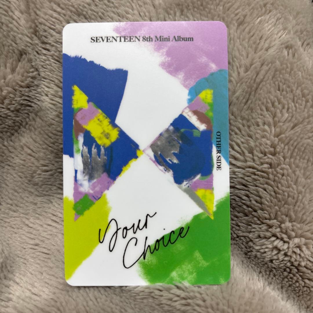 SEVENTEEN エスクプス Your Choice m2u ラキドロ トレカ