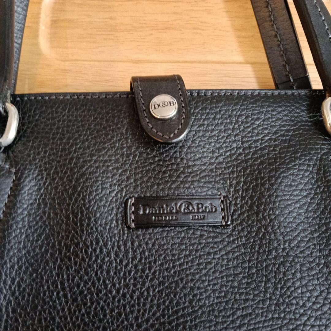 Daniel & Bob ブラックトートバッグ