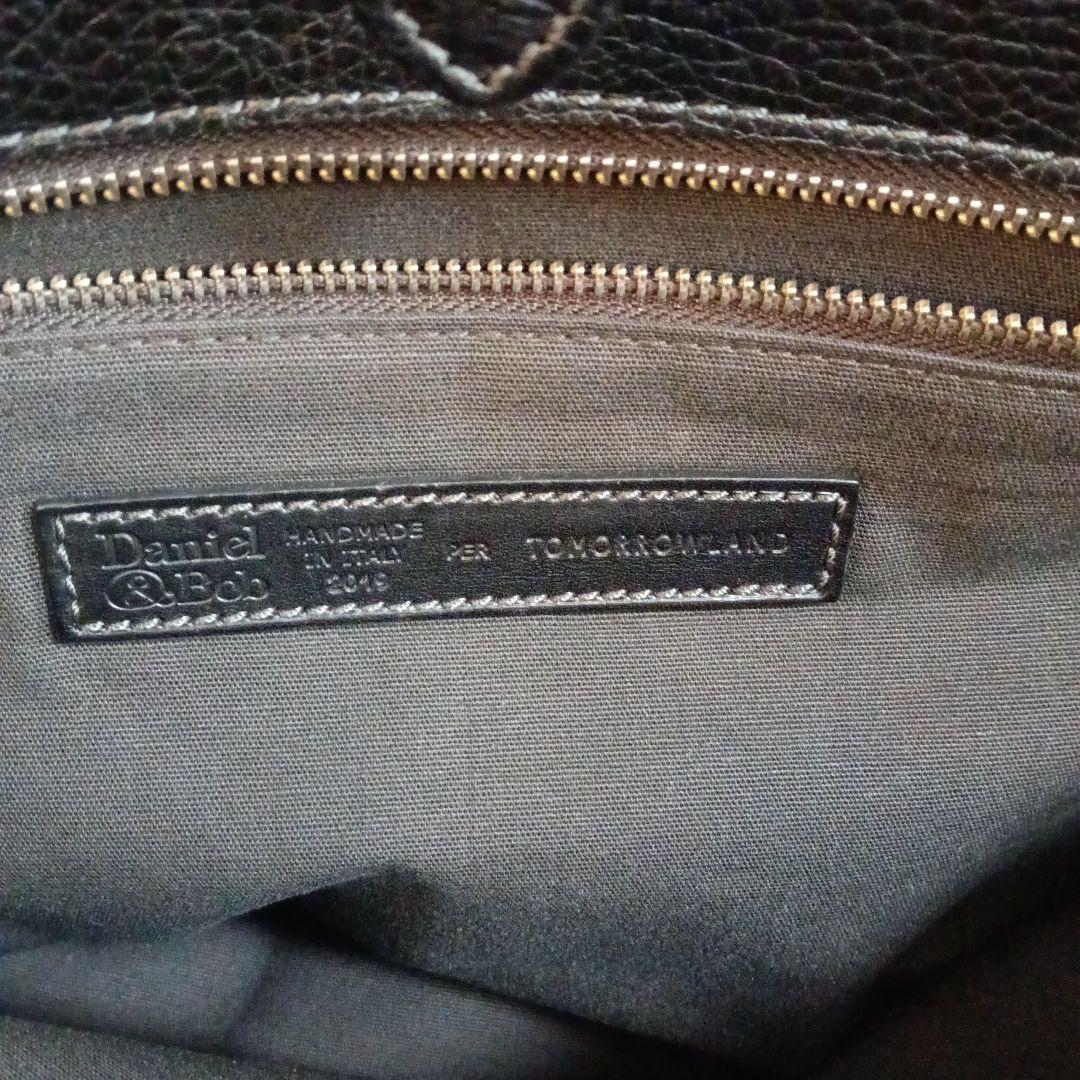 Daniel & Bob ブラックトートバッグ