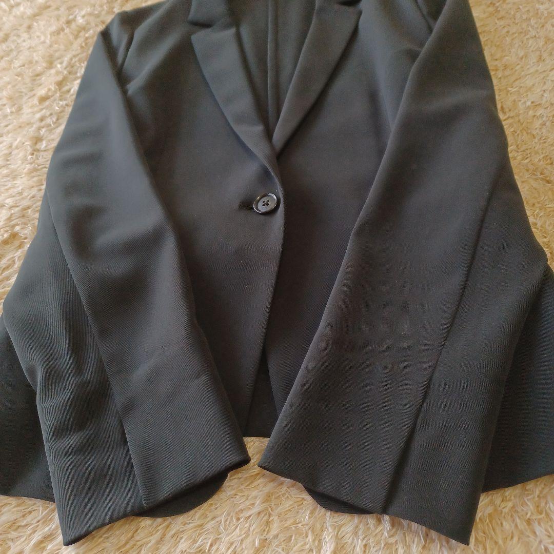 美品　グリーンレーベル　サラフールテーラード ジャケット　ワイド パンツ