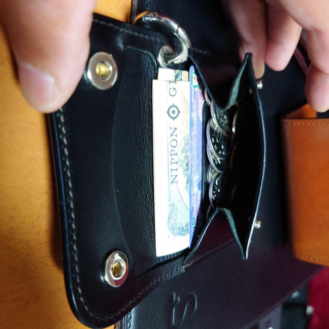 ワイルドスワンズ タング クリスペルカーフ、ブラック、王冠ロゴ