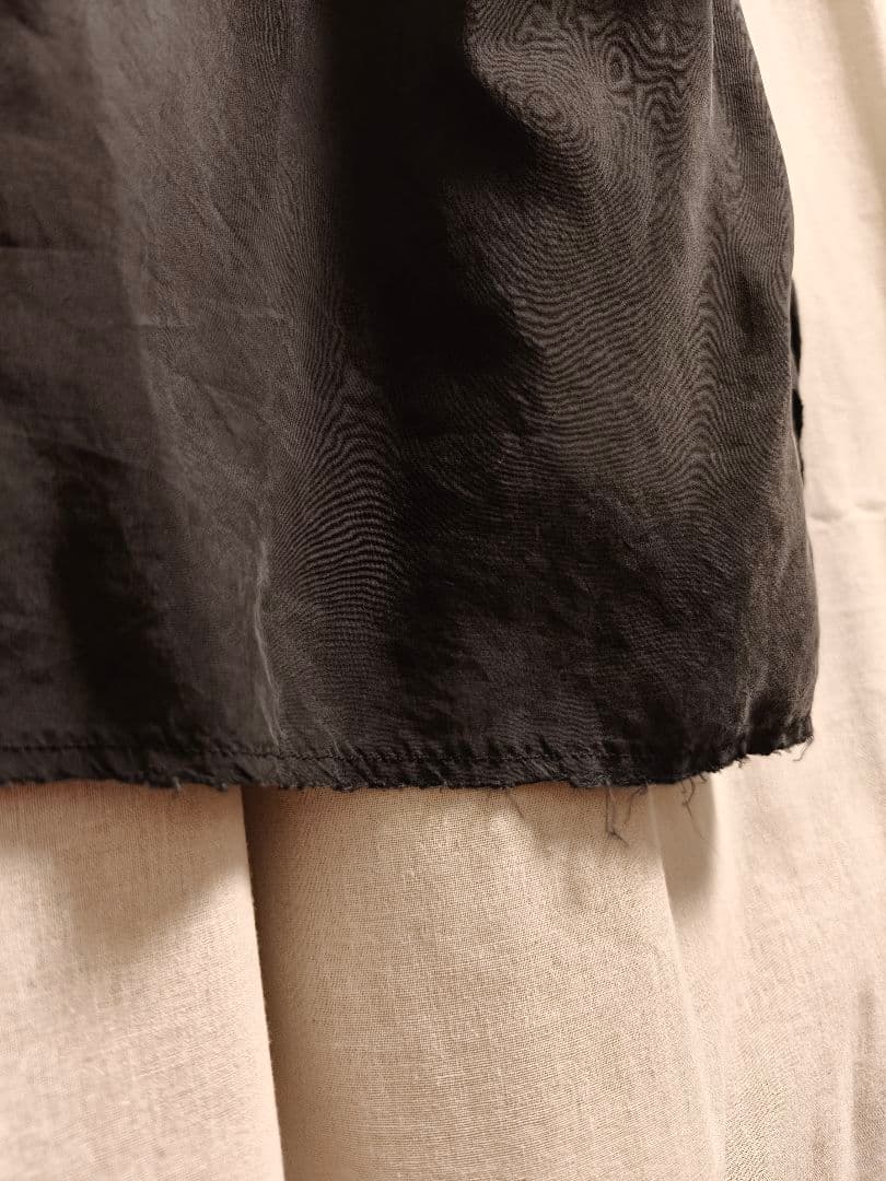 ANCELLM アンセルム Aging Embroidery Shirt