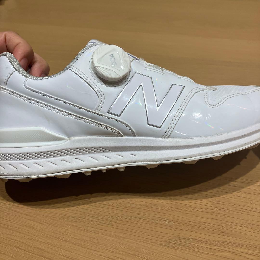 ニューバランス　ゴルフシューズ　22.5 wgbs996