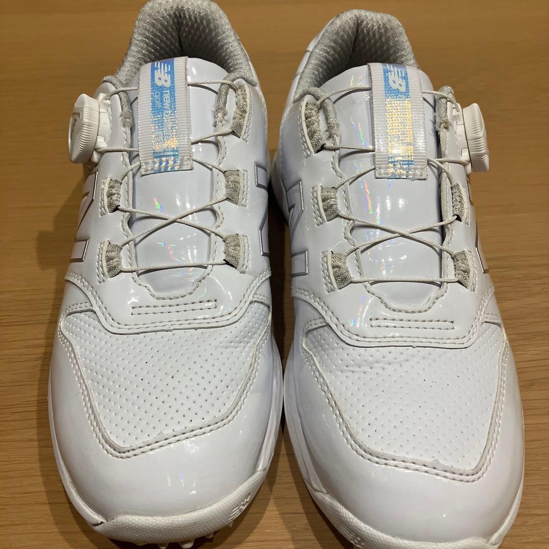 ニューバランス　ゴルフシューズ　22.5 wgbs996