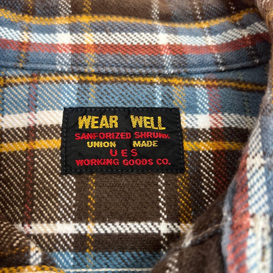 ウエス UES ネルシャツ　サイズ4