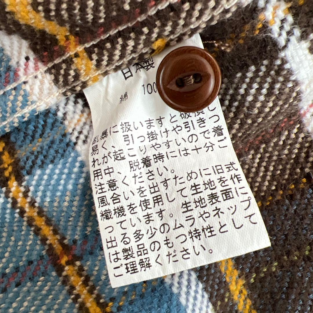 ウエス UES ネルシャツ　サイズ4