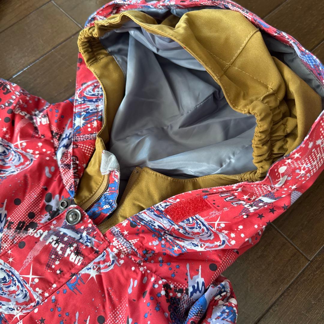 1回着用のみnima スキースノーボードウエア上下セット150㎝140 160