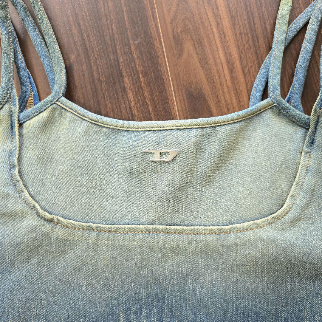 美品 DIESEL キャミソール デニム XS