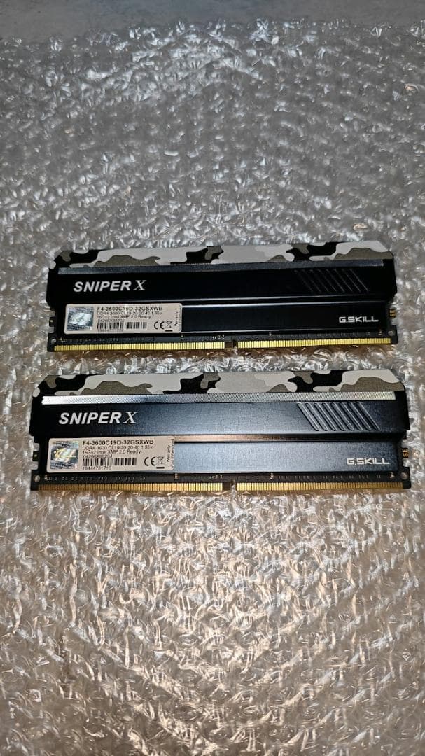 G.Skill DDR4メモリ 32GB (16GB 2枚組)