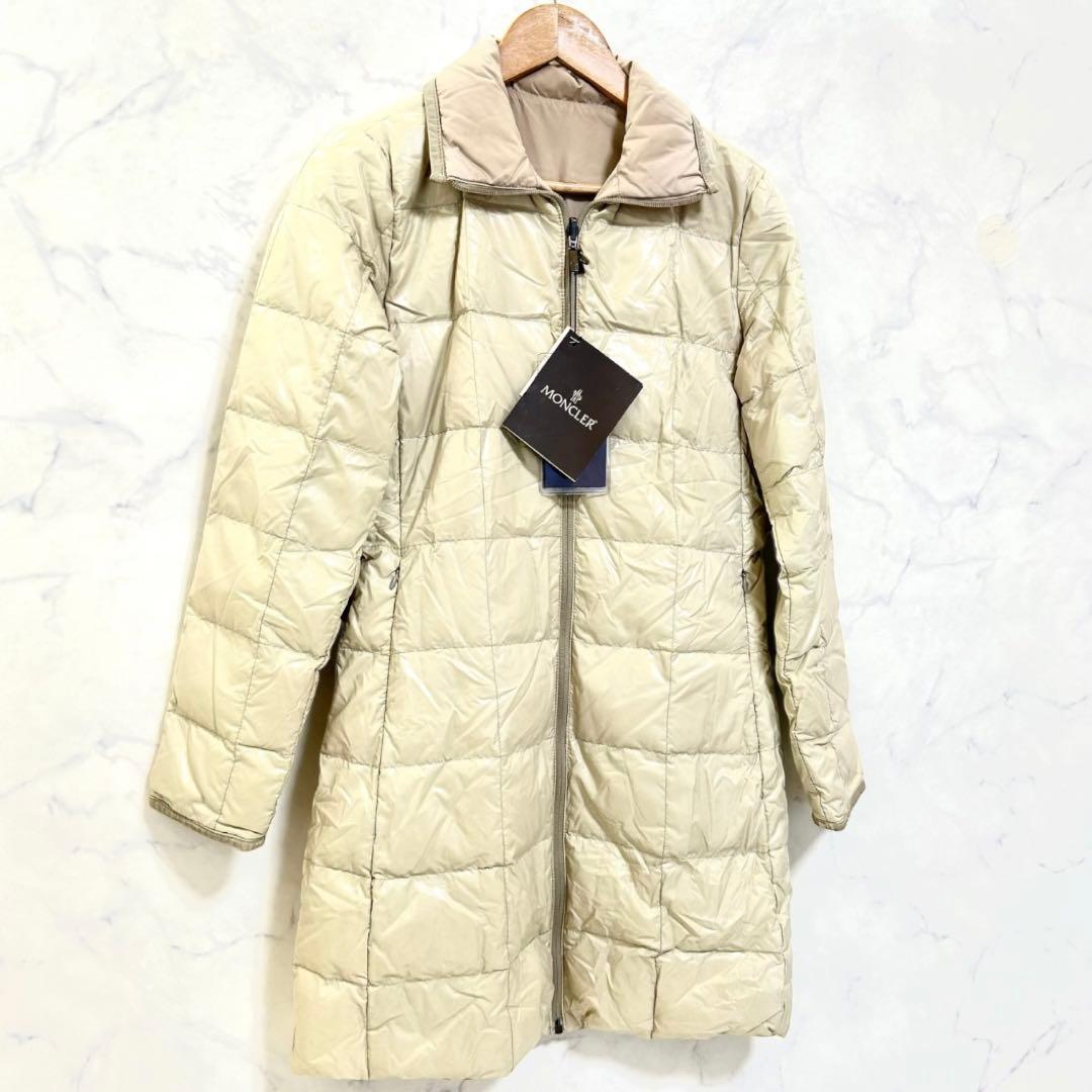 【MONCLER】ロングダウンジャケット リバーシブル Z6H0154