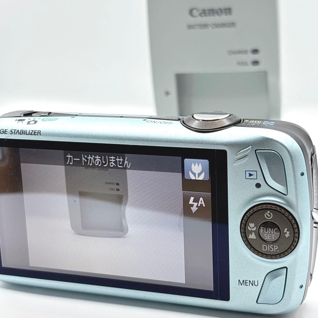 Canon IXY DIGITAL 930 IS ブルー デジカメ コンデジ
