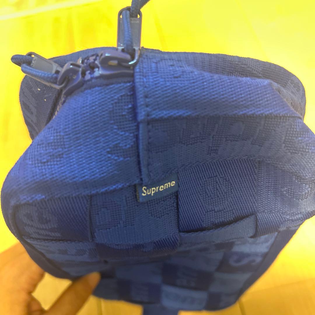 supreme ユーティリティバッグ　青