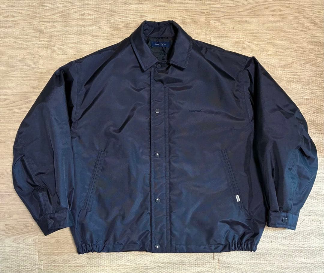 NAUTICAナイロン インサレーテッド ジップブルゾン