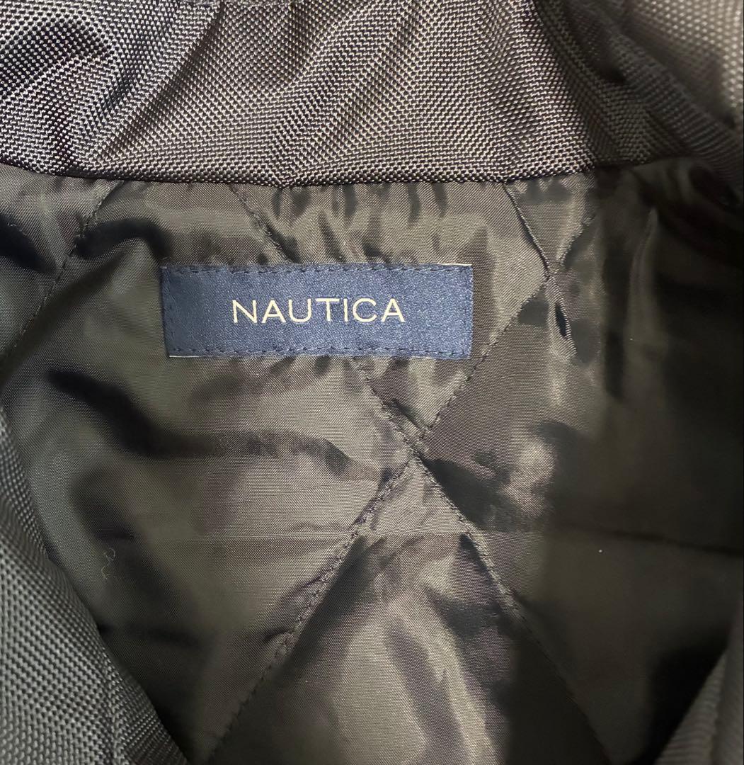 NAUTICAナイロン インサレーテッド ジップブルゾン