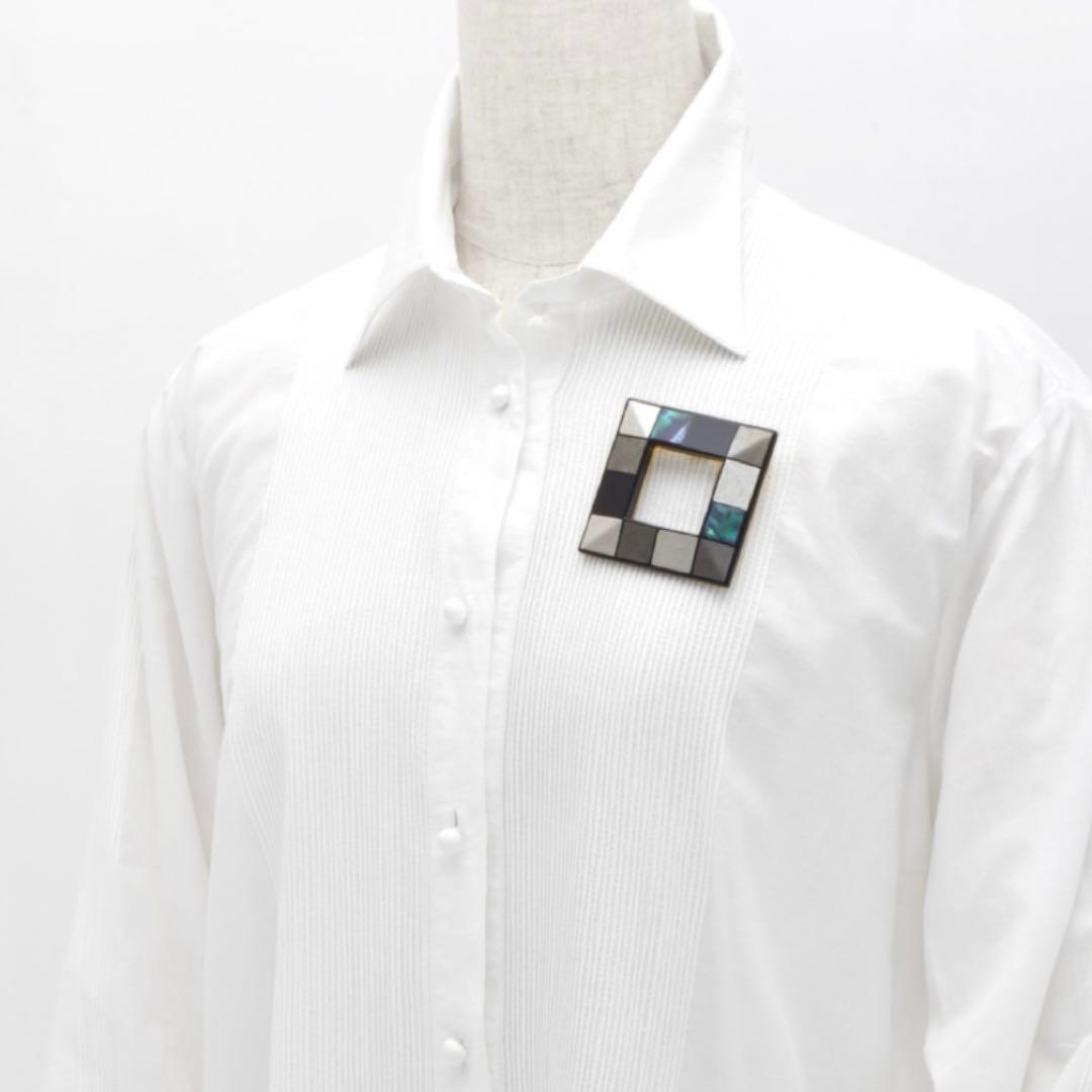 新品未使用✨坂本これくしょん 螺鈿モザイク ブローチ 坂本理恵 うるし 金箔