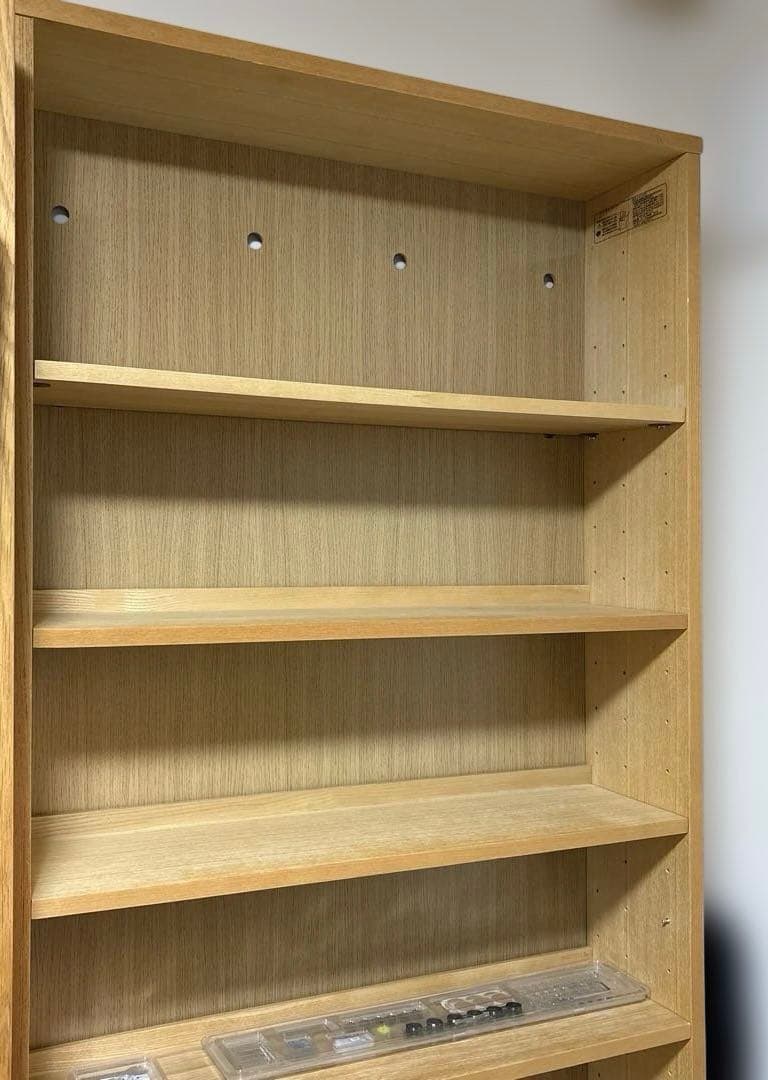 引越しの為8月6日まで　無印良品 MUJI 組合わせて使える木製収納 ハイタイプ