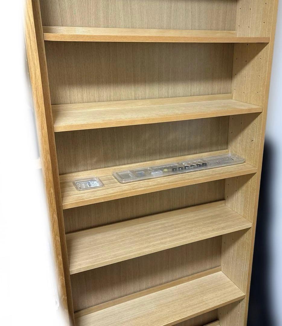 引越しの為8月6日まで　無印良品 MUJI 組合わせて使える木製収納 ハイタイプ