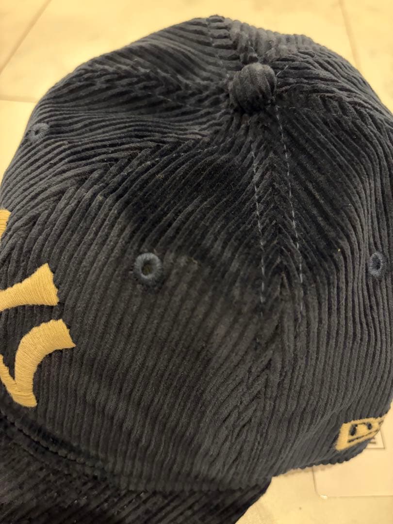 ラルフローレン×Yankees コーデュロイキャップ ネイビー（新品未使用❗️）