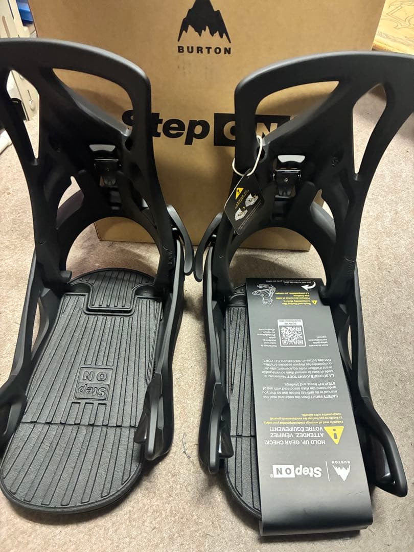 Burton Step On ビンディング ブラック