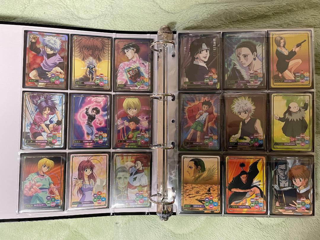 ハンターハンター　ハイパーバトル　１弾～６弾　限定カード　フルコンプ　セット