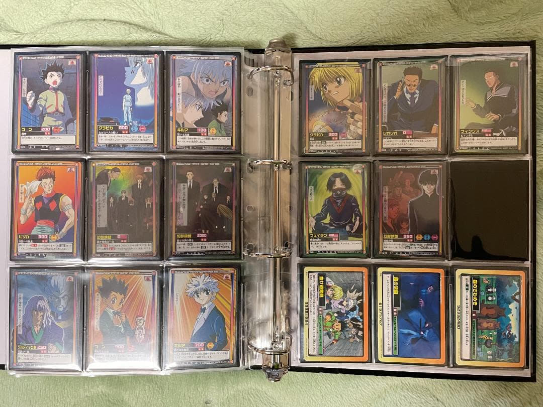 ハンターハンター　ハイパーバトル　１弾～６弾　限定カード　フルコンプ　セット