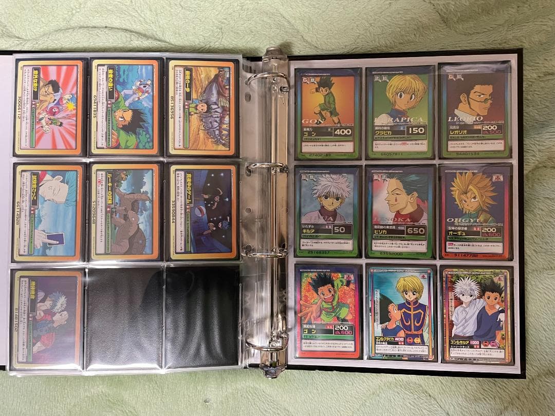 ハンターハンター　ハイパーバトル　１弾～６弾　限定カード　フルコンプ　セット